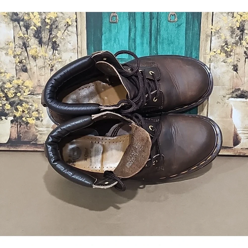 Vintage Doc Dr. Martens AirWair Ben Boot AW004 Chunky‎ Boot England Size M7 , W9
